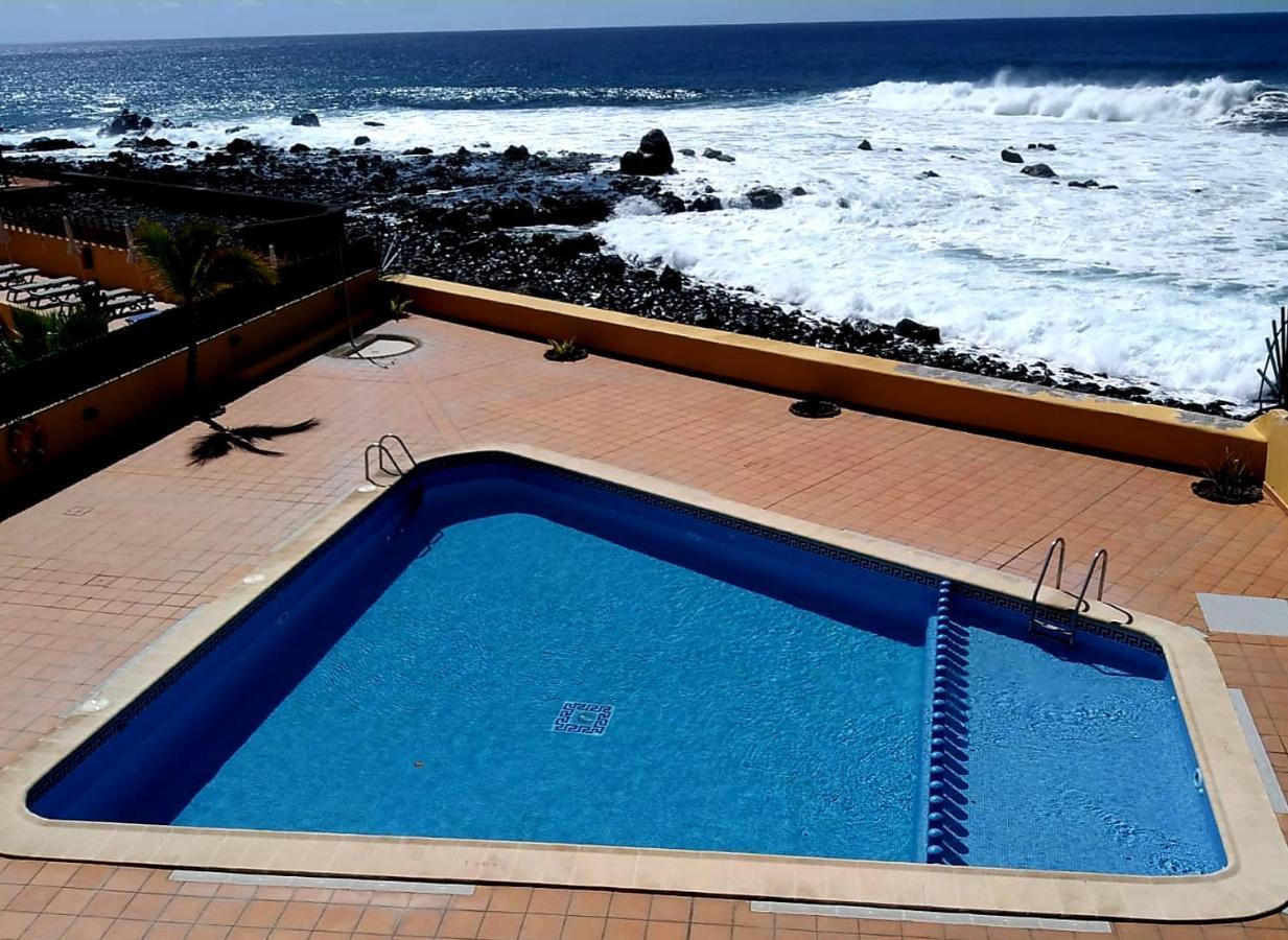 Appartement Lona, El Cieno Mit Pool Direkt Am Meer Вальє-Гран-Рей Екстер'єр фото